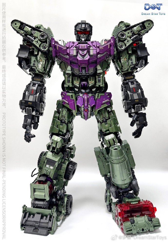 【Pre-Order】Dreamstartoys The Mixmaster Transformer Toys of DST-Devastator (DST02-005)