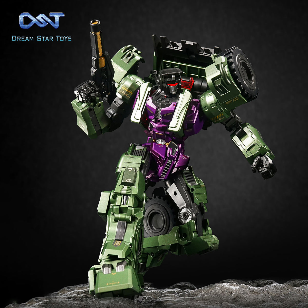 Dreamstartoys The Forklift Warriors [Scrapper] Transformer Toys, 1st Group Member of DST02-Devastator  (DST02-001)