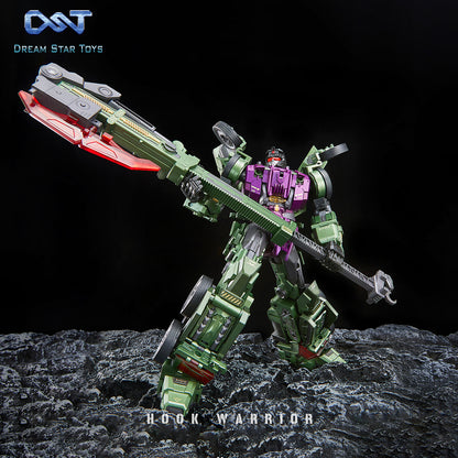Dreamstartoys The Hook Warriors Transformer Toys, 2nd Combination of DST02-Devastator (DST02-002)