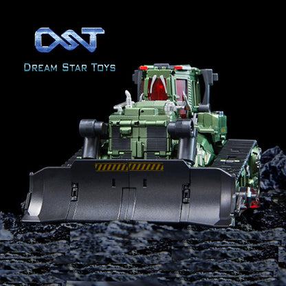 【EarlyBirdSales】Dreamstartoys The Pushing Machine Warriors【Bonecrusher】 Transform Toys (DST02-004)