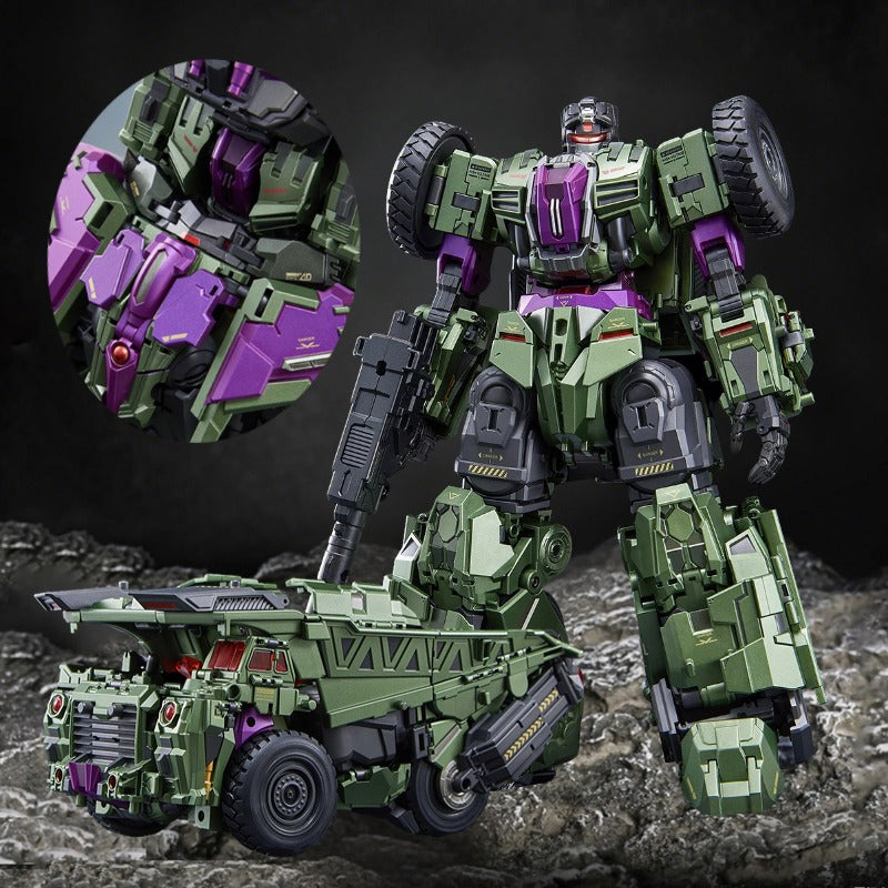 Dreamstartoys The Load Warriors [Long Haul] Transformer Toys, The 3rd Group Member of DST02-Devastator  (DST02-003)