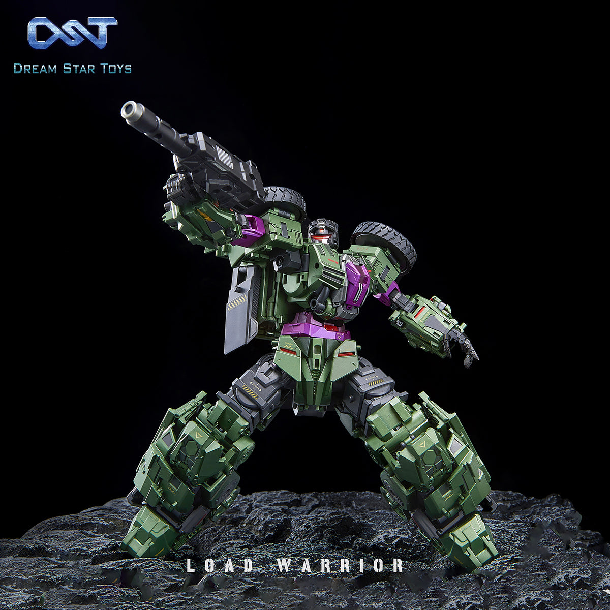 Dreamstartoys The Load Warriors [Long Haul] Transformer Toys, The 3rd Group Member of DST02-Devastator  (DST02-003)