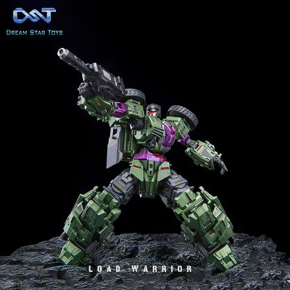 Dreamstartoys The Load Warriors [Long Haul] Transformer Toys, The 3rd Group Member of DST02-Devastator  (DST02-003)