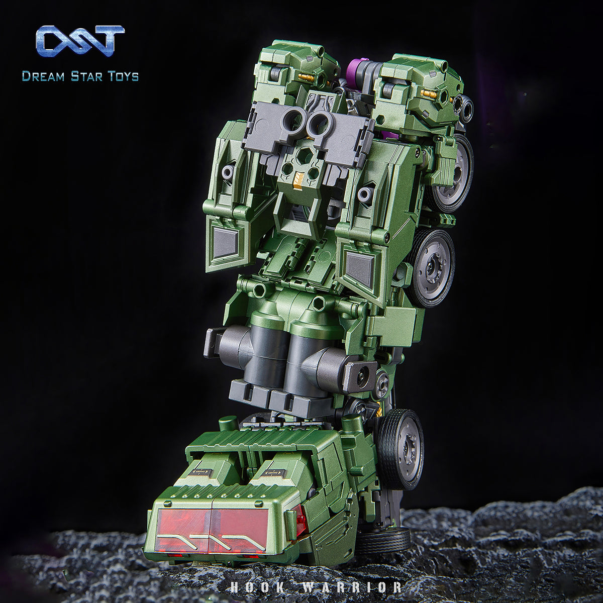 Dreamstartoys The Hook Warriors Transformer Toys, 2nd Combination of DST02-Devastator (DST02-002)