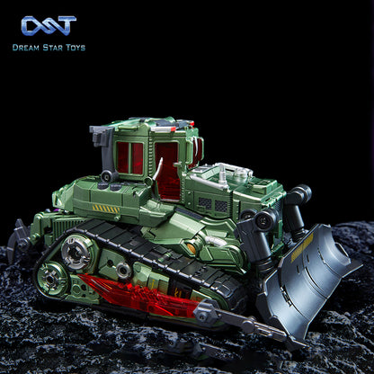Dreamstartoys The Pushing Machine Warriors【Bonecrusher】Transform Toys, The 4th Group Member of DST02-Devastator (DST02-004)