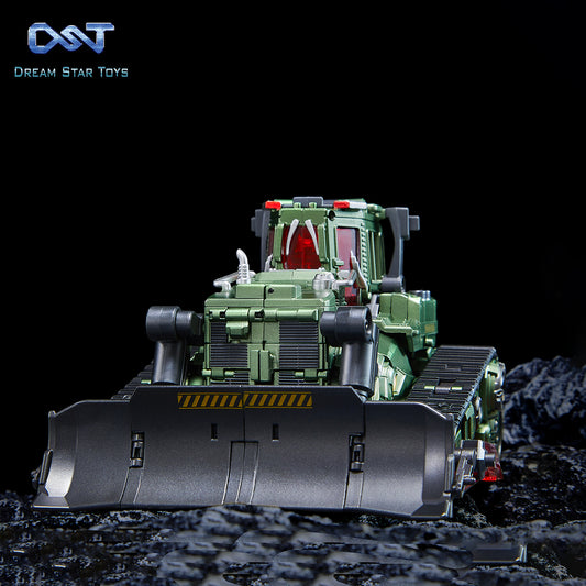 Dreamstartoys The Pushing Machine Warriors【Bonecrusher】Transform Toys, The 4th Group Member of DST02-Devastator (DST02-004)