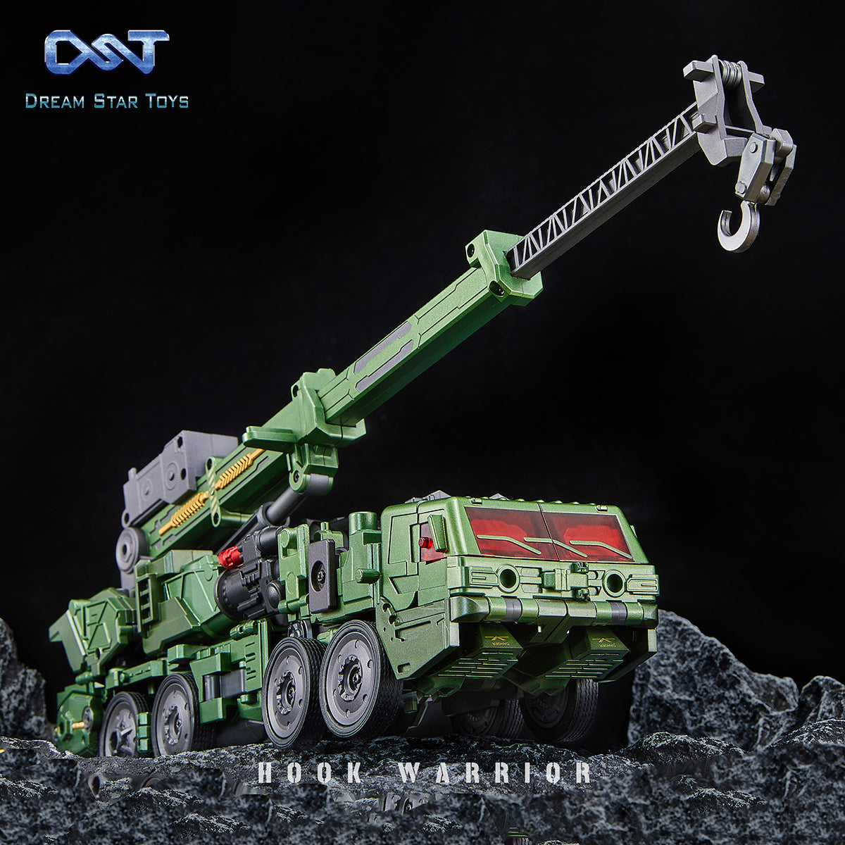 Dreamstartoys The Hook Warriors Transformer Toys, 2nd Combination of DST02-Devastator (DST02-002)