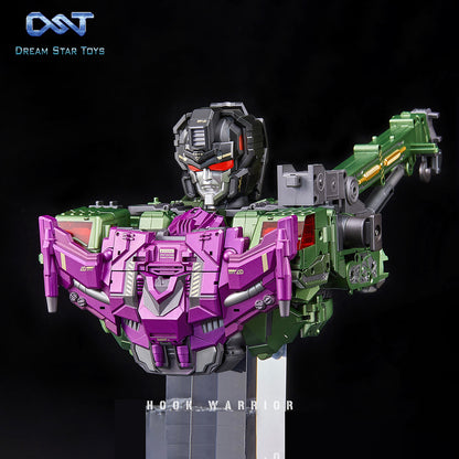 Dreamstartoys The Hook Warriors Transformer Toys, 2nd Combination of DST02-Devastator (DST02-002)