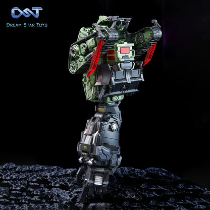 Dreamstartoys The Pushing Machine Warriors【Bonecrusher】Transform Toys, The 4th Group Member of DST02-Devastator (DST02-004)