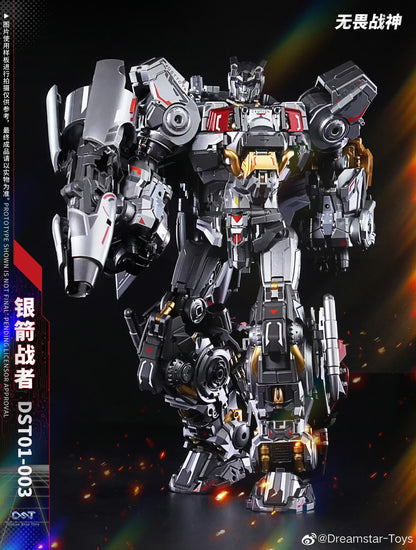 Dreamstartoys The Silver Arrow Warriors Transformer Toys (DST01-003)