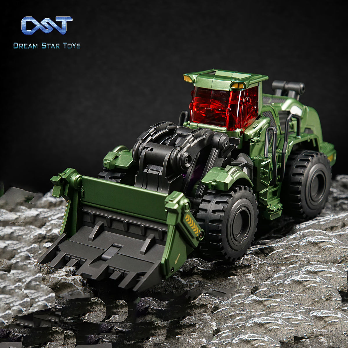 Dreamstartoys The Forklift Warriors [Scrapper] Transformer Toys, 1st Group Member of DST02-Devastator  (DST02-001)