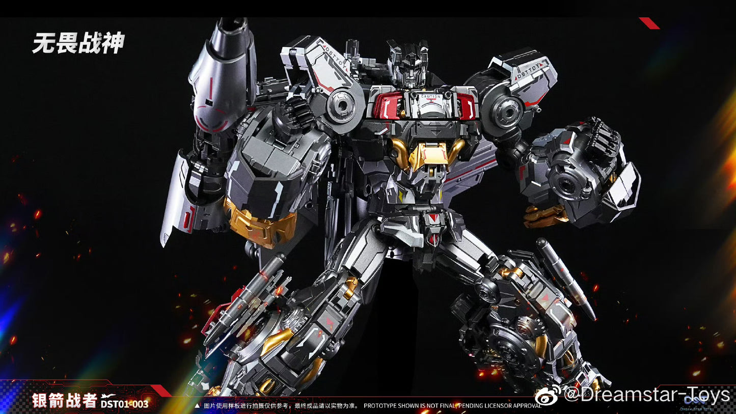 Dreamstartoys The Silver Arrow Warriors Transformer Toys (DST01-003)
