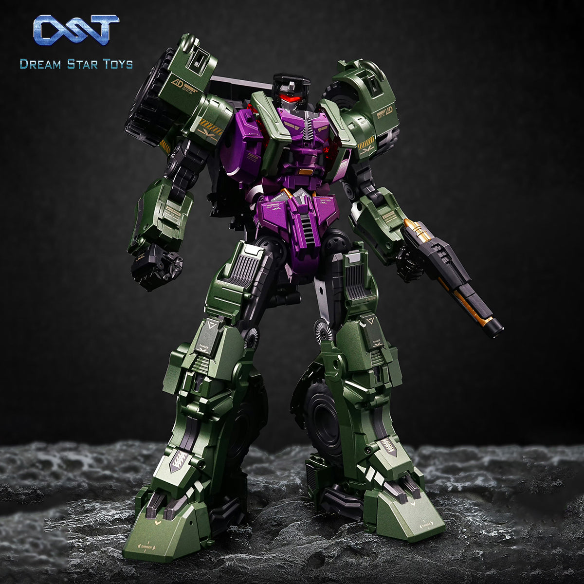 Dreamstartoys The Forklift Warriors [Scrapper] Transformer Toys, 1st Group Member of DST02-Devastator  (DST02-001)