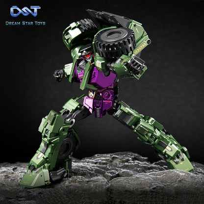 Dreamstartoys The Forklift Warriors [Scrapper] Transformer Toys, 1st Group Member of DST02-Devastator  (DST02-001)