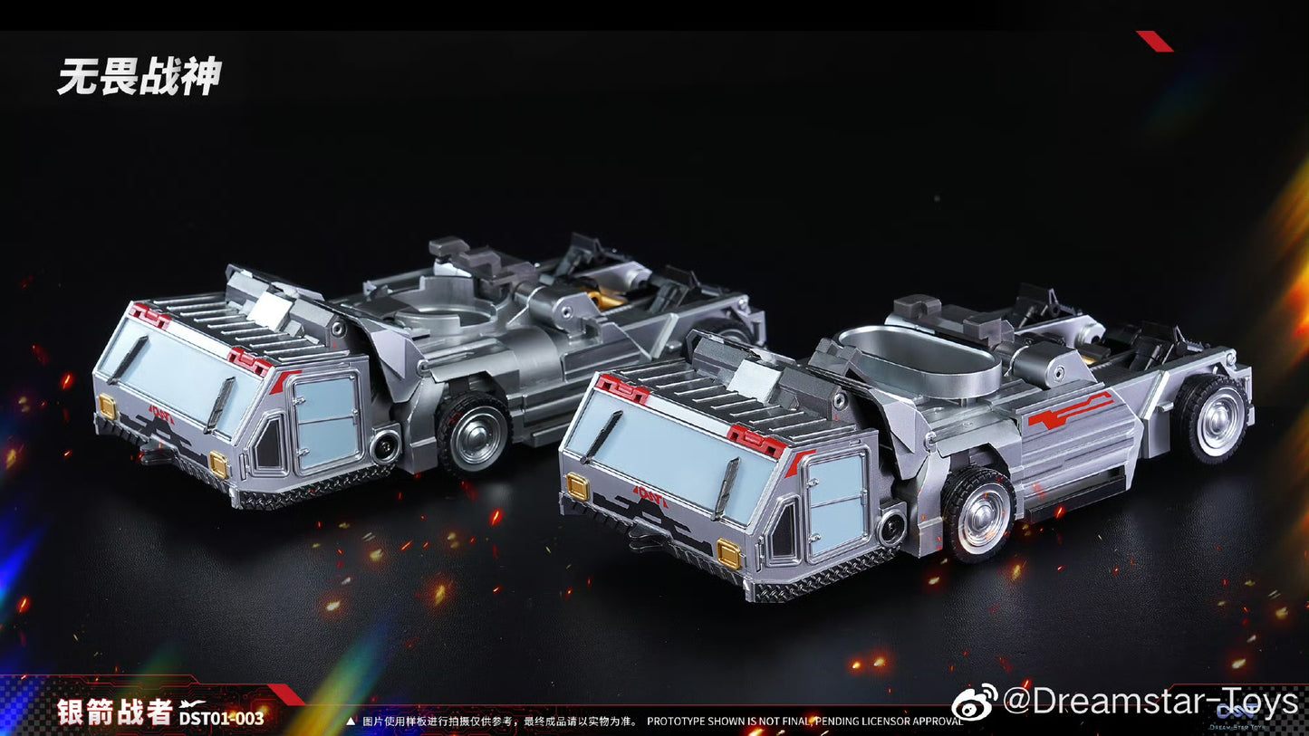 Dreamstartoys The Silver Arrow Warriors Transformer Toys (DST01-003)