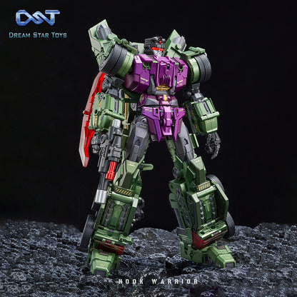 Dreamstartoys The Hook Warriors Transformer Toys, 2nd Combination of DST02-Devastator (DST02-002)
